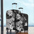 Polynesian Pride Luggage Covers - Kanaka Black Kakau Hawaiian Travel Suitcase Cover LT10 - Polynesian Pride