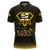 Polynesian Pride Apparel Custom Hawaii Class Of Nanakuli Golden Hawks Polo Shirt LT10 Black - Polynesian Pride