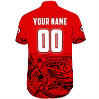 Polynesian Pride Shirt - Personalized 808 Kahuku Short Sleeve Shirt LT10 - Polynesian Pride
