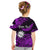 (Custom Personalised) Nauru Polynesian Hibiscus Naoero Purple Kid T Shirt LT14 - Polynesian Pride