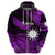 Custom Nauru Polynesian Hoodie Hibiscus Naoero Purple LT14 - Polynesian Pride