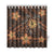 Hawaii Mix Polynesian Turtle Plumeria Shower Curtain - AH - Nick Style - Orange - Polynesian Pride