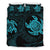 Hawaiian Turtle Polynesian Bedding Set Black - Polynesian Pride