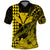 Custom Kakau Polynesian Tribal Hawaiian Turtle with Kanaka Maoli Yellow Polo Shirt LT9 Yellow - Polynesian Pride