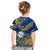 (Custom Personalised) Nauru Polynesian Hibiscus Naoero Flag Color Kid T Shirt LT14 - Polynesian Pride