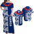 Toa Samoa Rugby Matching Dress and Hawaiian Shirt Siamupini Ula Fala Blue LT13 Blue - Polynesian Pride