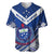 (Custom Text And Number) Samoan Rugby Manu Samoa 7s Polynesian Pattern Baseball Jersey LT14 - Polynesian Pride