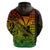 Custom Kakau Polynesian Tribal Hawaiian Turtle with Kanaka Maoli Reggae Hoodie LT9 - Polynesian Pride