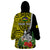 (Custom Personalised) New Caledonia Polynesian Coat Of Arms Mix Tropical Flowers Wearable Blanket Hoodie LT14 - Polynesian Pride