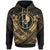 Yap Custom Polynesian Hoodie Yap Gold Seal Camisole Hibiscus Style Unisex Gold - Polynesian Pride