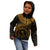 Chuuk Polynesian Hoodie Chuuk Waves (Golden) - Polynesian Pride