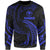 Hawaii Polynesian Sweater - Blue Tribal Wave Unisex Blue - Polynesian Pride