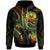 Tahiti Custom Hoodie Reggae Turtle Unisex Reggae - Polynesian Pride