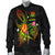 Tuvalu Polynesian Men's Bomber Jacket - Legend of Tuvalu (Reggae) - Polynesian Pride