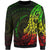 Wallis and Futuna Sweatshirt - Polynesian Pattern Style Reggae Color Unisex Reggae - Polynesian Pride