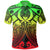 Pohnpei Custom Polo Shirt Reggae Seal with Polynesian Tattoo Unisex Reggae - Polynesian Pride