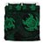 Hawaiian Turtle Polynesian Bedding Set Green - Polynesian Pride