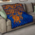 Marshall Islands Polynesian Premium Quilt - Blue Turtle Blue - Polynesian Pride