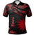 Nauru Polo Shirt Polynesian Tattoo Red Version Unisex Red - Polynesian Pride