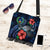 Pohnpei Polynesian Boho Handbag - Blue Turtle Hibiscus One Style One Size Blue - Polynesian Pride