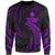 Marshall Islands Polynesian Sweater - Purple Tribal Wave Unisex Purple - Polynesian Pride