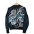 American Samoa Polynesian Men's Bomber - Ocean Style - Polynesian Pride