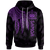 Samoa Hoodie Polynesian Wings (Purple) Unisex Purple - Polynesian Pride