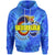 American Samoa Polynesian Hoodie Faasaulala Dragon Boat Unisex BLUE - Polynesian Pride