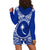 (Custom Personalised) Chuuk Micronesia Hoodie Dress Simple Pattern LT13 - Polynesian Pride