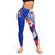 Waianae High School Leggings - Hawaiian Hibiscus Flowers - LT20 Art - Polynesian Pride