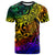 Polynesian T Shirt Rainbow Polynesian Pattern Unisex Rainbow - Polynesian Pride