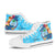 Guam High Top - Tropical Style Unisex White - Polynesian Pride