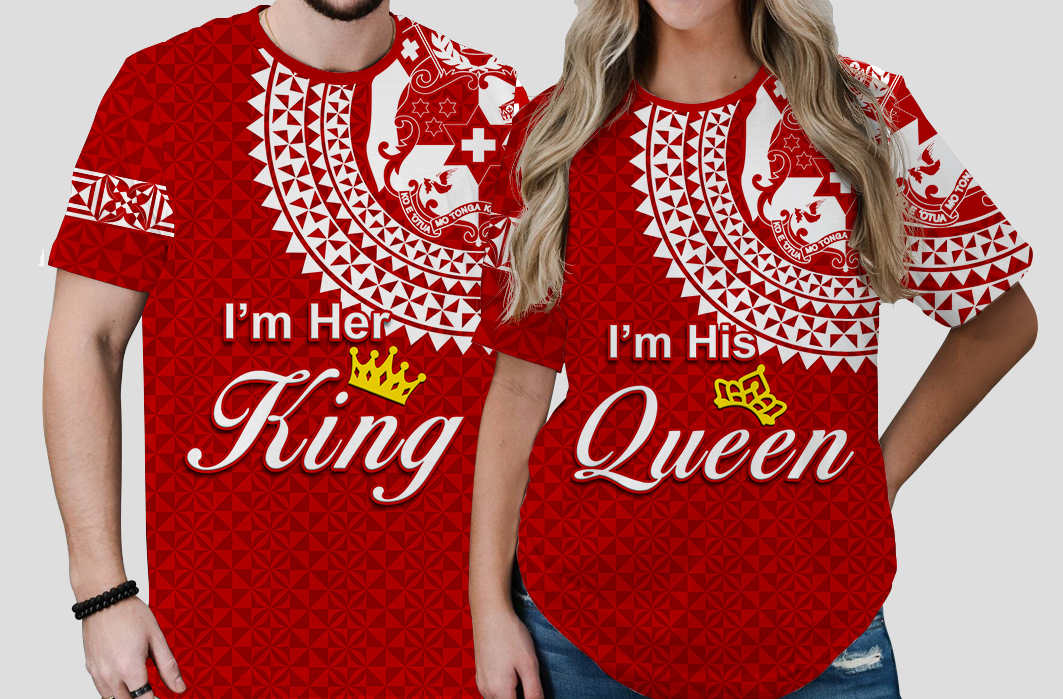 Valentine Day Tonga Couple Love T Shirt Tongan Turtle LT12 6XL - Polynesian Pride