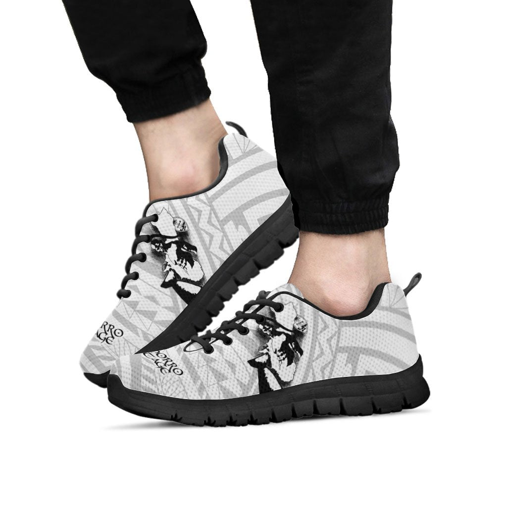 Guam Sneakers - Chamorro Heritage White - Polynesian Pride