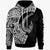 Guam Hoodie Hook Tattoo Black Color Unisex Black - Polynesian Pride