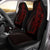 Kanaka Car Seat Covers - Polynesian Pattern Style Red Color Universal Fit Red - Polynesian Pride