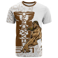 Guam T Shirt Chamorro With Puntan Unisex Brown - Polynesian Pride