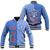 Tonga Apifo'ou College Baseball Jacket - Tongan Tribal - LT12 Unisex Blue - Polynesian Pride