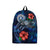 Northern Mariana Islands Polynesian BackPack - Blue Turtle Hibiscus Blue - Polynesian Pride