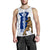 Guam Men's Tank Top - Chamorro With Puntan Blue Color Blue - Polynesian Pride