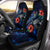 Cook Islands Polynesian Car Seat Covers - Blue Turtle Hibiscus Universal Fit Blue - Polynesian Pride