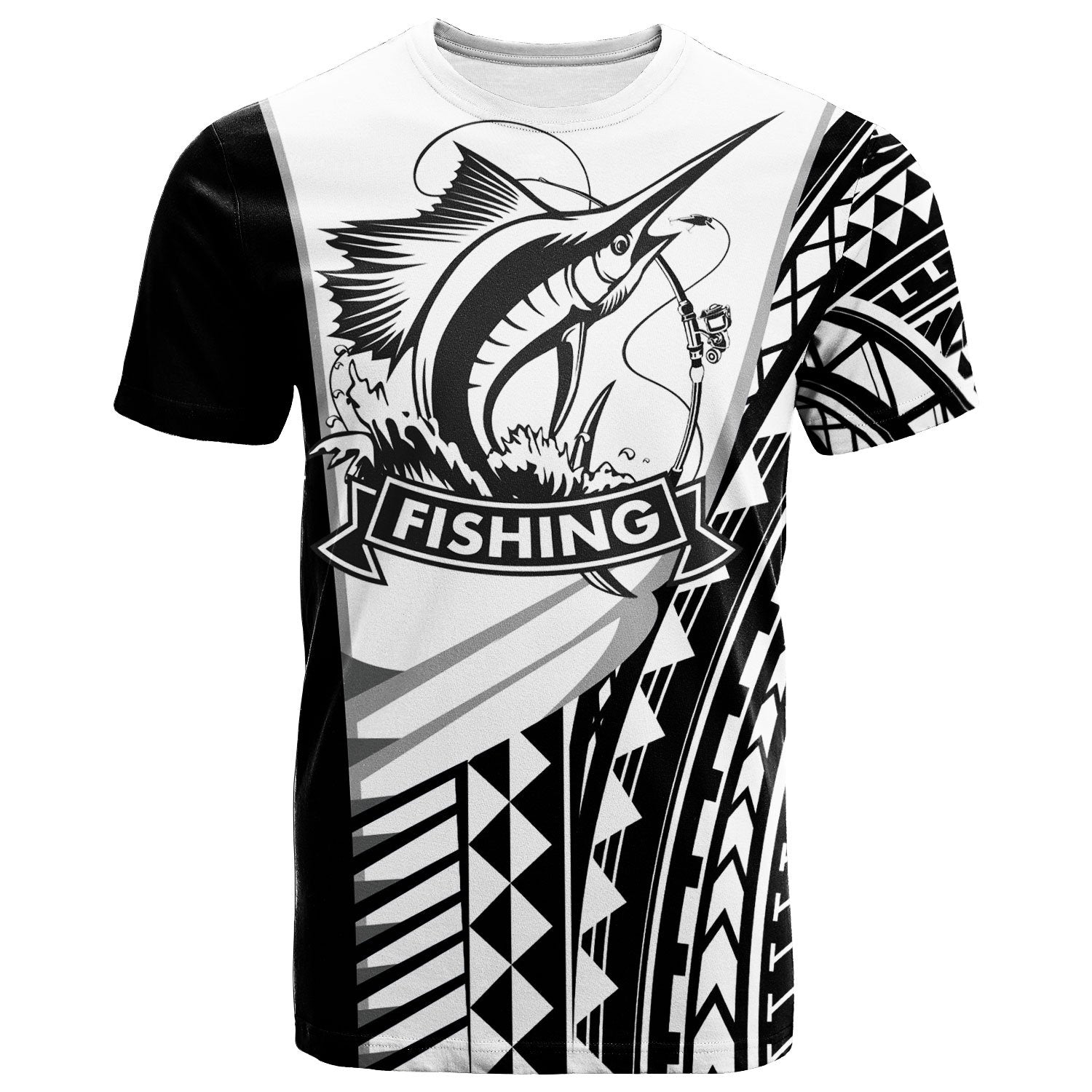Vanuatu T Shirt Vanuatuan Let Go Fishing Unisex Black - Polynesian Pride