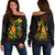 Wallis and Futuna Polynesian Personalised Women's Off Shoulder Sweater - Legend of Wallis and Futuna (Reggae) Art - Polynesian Pride