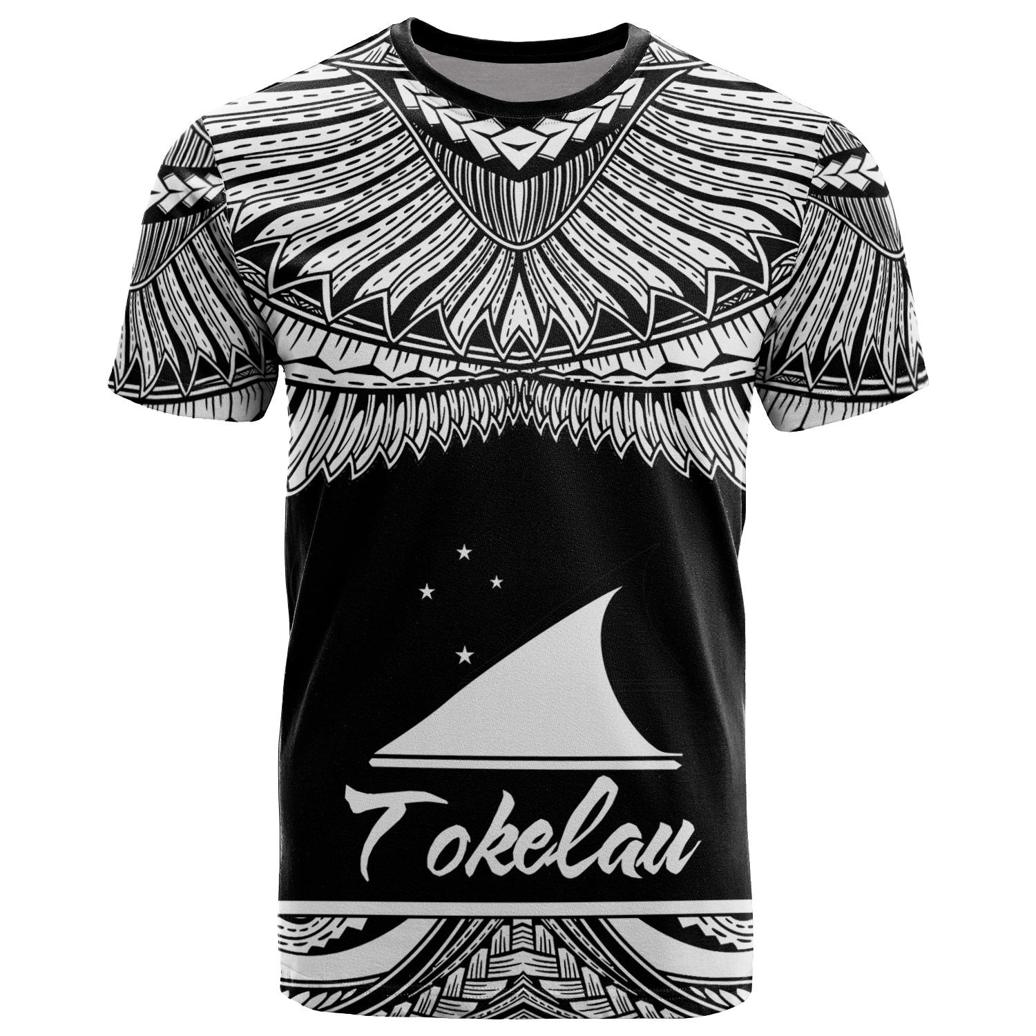 Tokelau Polynesian T Shirt Tokelau Pride White Version Unisex White - Polynesian Pride