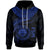 Federated States of Micronesia Polynesian Hoodie FSM Waves (Blue) Unisex Blue - Polynesian Pride