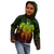 American Samoa Polynesian Zip up Hoodie Vintage Polynesian Turtle (Reggae) - Polynesian Pride