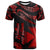 Wallis and Futuna Polynesian T Shirt Polynesian Tattoo Red Version Unisex Red - Polynesian Pride