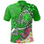 Hawaii Polo Shirt Turtle Plumeria Polynesian Tattoo Green Color Unisex Green - Polynesian Pride