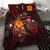 Tuvalu Polynesian Personalised Bedding Set - Legend of Tuvalu (Red) - Polynesian Pride