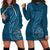 Guam Hoodie Dress - Hafa Adai Pattern Style - Polynesian Pride